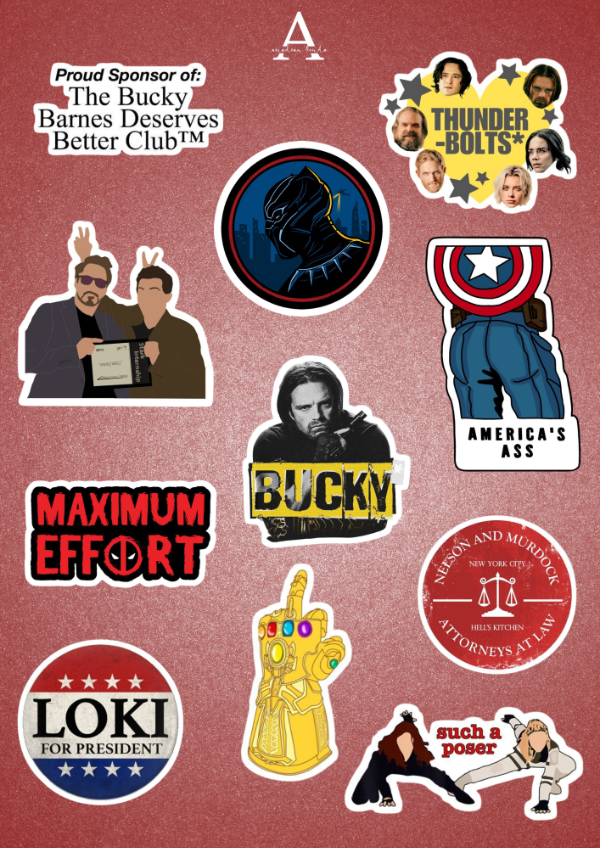 Producto - Stickers Marvel l
