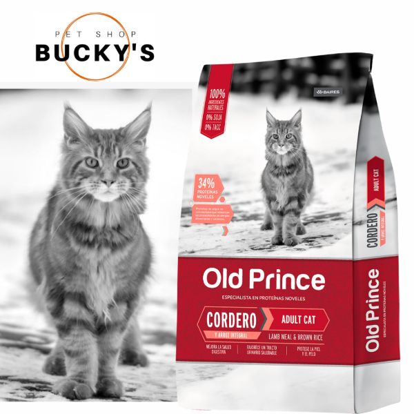 Producto - OLD PRINCE CAT CORDERO X 3 KG