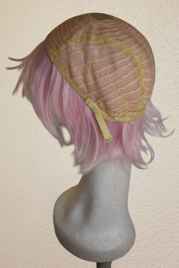 Producto - Peluca rosa claro 32cm sin línea de cabello - Toyokalón - 3