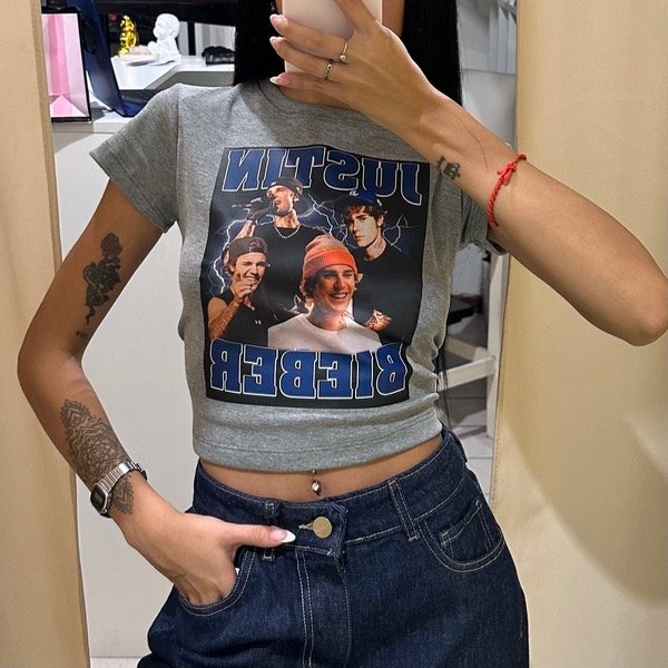 Producto - BABY TEE ÍDOLOS JUSTIN