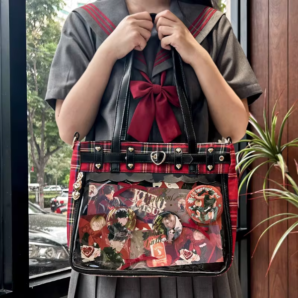 Producto - [PRE-VENTA] ItaBag Heart Tartan