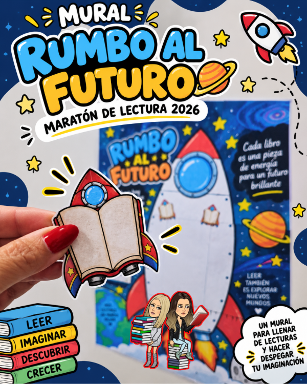 Producto - MURAL RUMBO AL FUTURO. MARATÓN DE LECTURA 2026