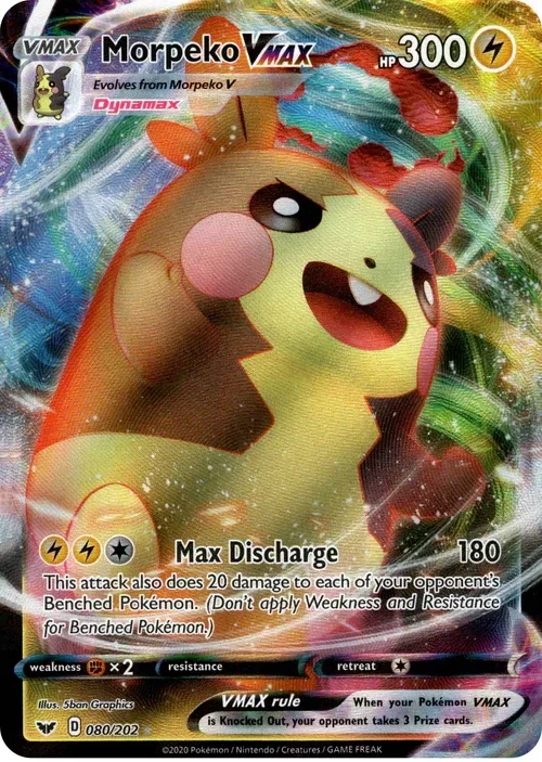 Producto - Morpeko VMAX - 80/202 - Sword and Shield - Holo