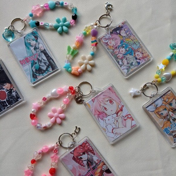 Producto - PERSONALIZADO - Llavero Rectangular + Deco - 2