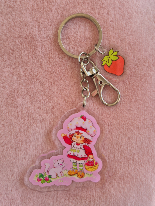 Producto - Llavero Frutillitas y Mascota