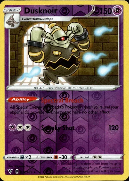 Producto - Dusknoir - 071/185 - Vivid Voltage - Reverse Holo