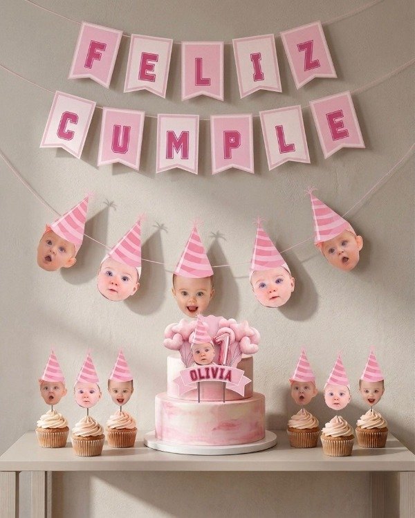 Producto - Kit deco cumple CARITAS