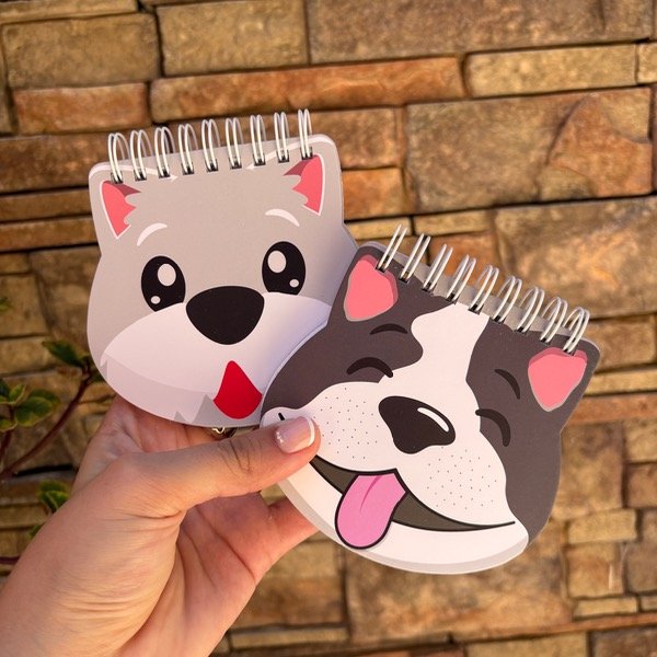 Producto - Mini anotadores BRW. Perritos x2