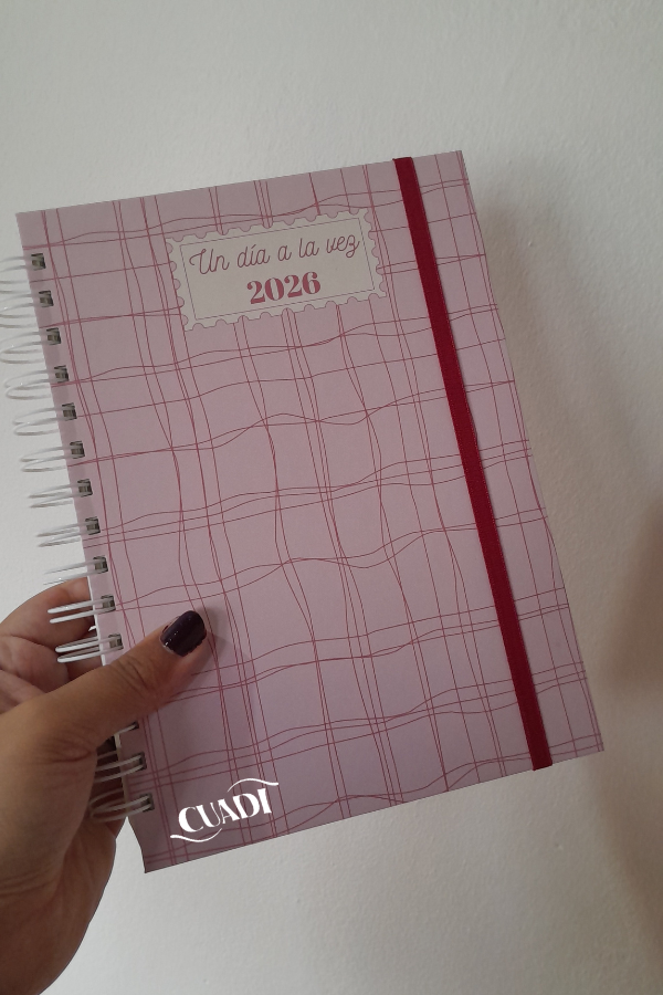 Producto - A5 SEMANAL- sin horario - ROSA Y ROJO