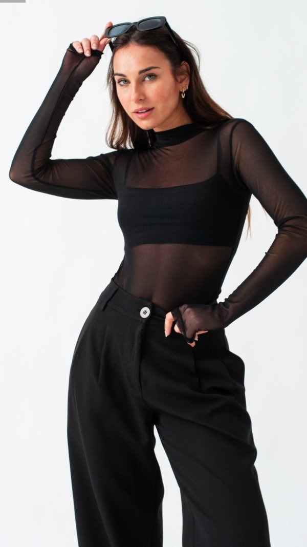 Producto - BODY TUL NEGRO