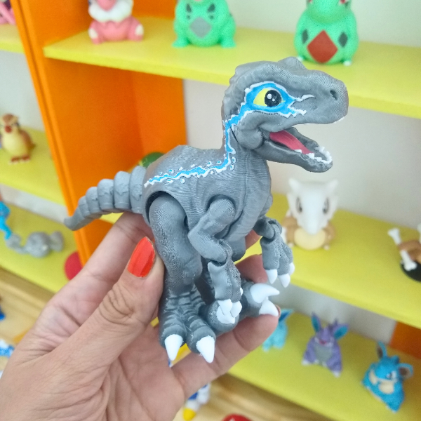 Producto - Velociraptor Blue articulado