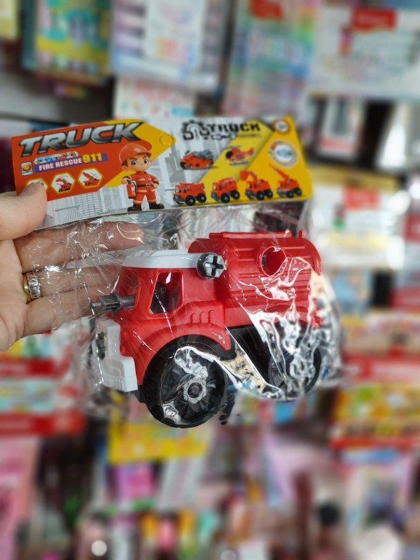 Producto - Camioncito de Bombero Desarmable - 1