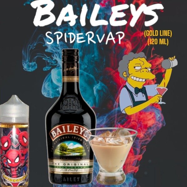 Producto - LIQUIDOS SPIDER VAP (Gold Line) 120ml BAILEYS