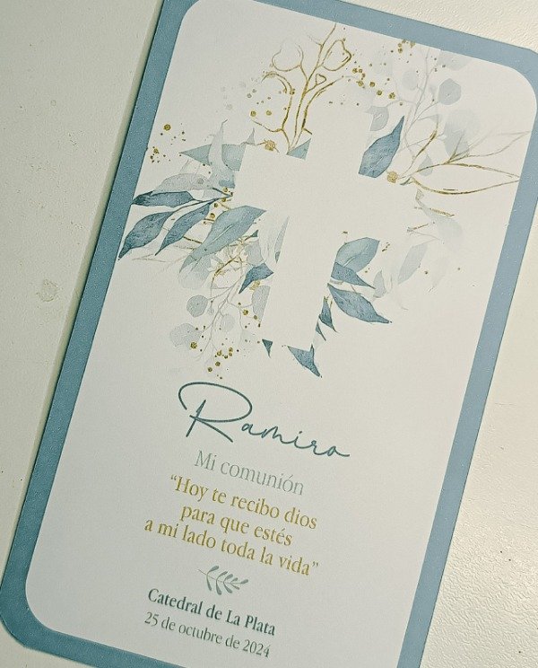 Producto - 30 Estampitas personalizadas