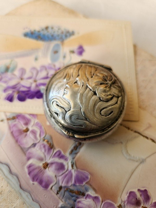 Producto - Mini Espejo de Mano Art Nouveau