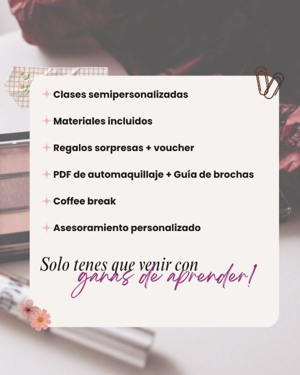 Producto - Clase de Automaquillaje grupal - 2