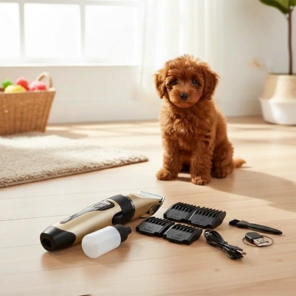 Producto - Maquina Cortadora De Pelo Para Mascotas Recargable USB Inalámbrica - 1