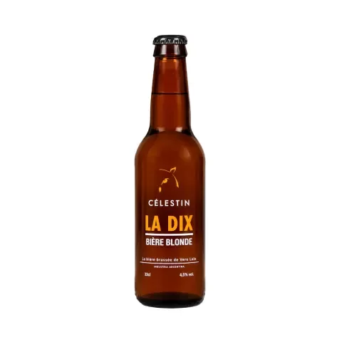Producto - Cerveza La Dix Biere Bonde Francesa 330 ml - 0