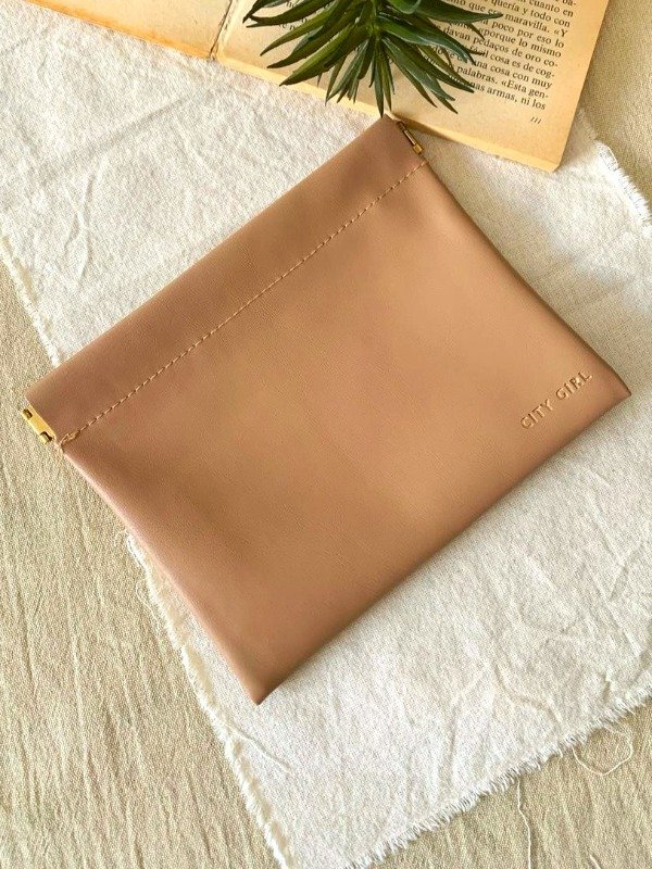 Producto - Monedero Feli caqui