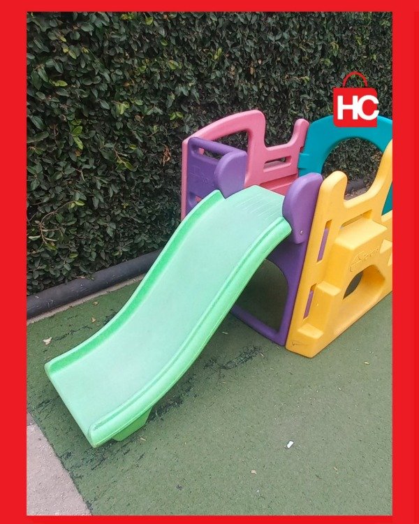 Producto - Plaza de juegos / Mangrullo con tobogán Rotoys - Diversión total en el patio - 2