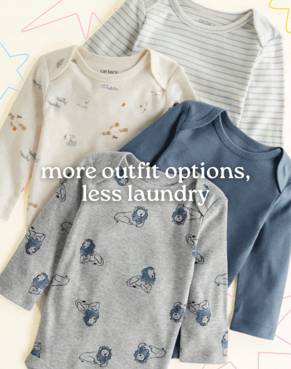Producto - Pack bodies x5 CARTERS - 8