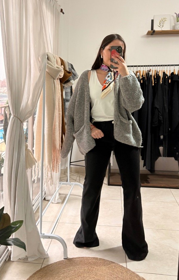 Producto - Cardigan Mercedes - 3 tonos