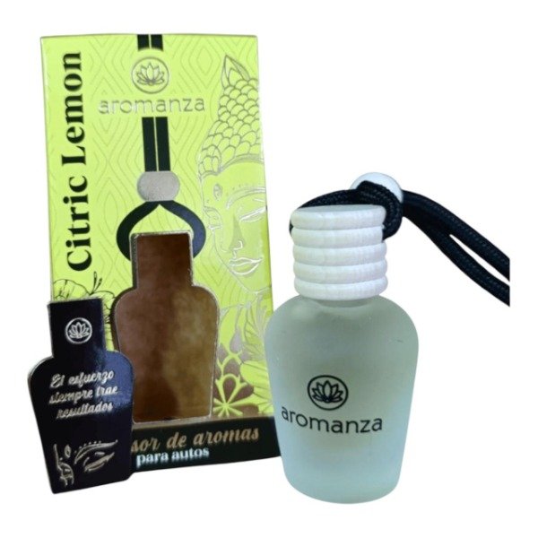 Producto - DIFUSOR PARA AUTOS BLACK AROMANZA 12 ml