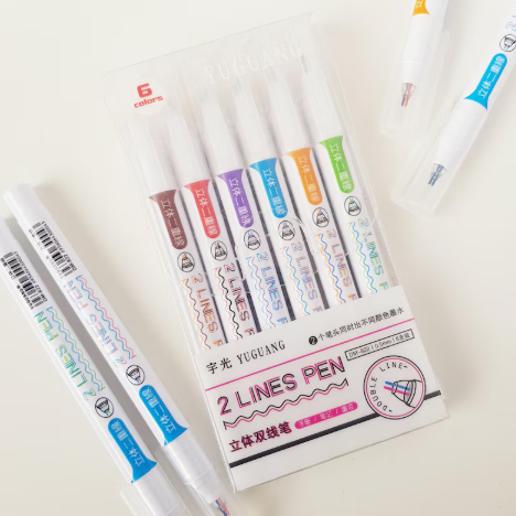Producto - 2 lineas lapiceras x 6PCS
