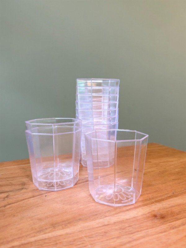 Producto - Vaso Cristal Octogonal 200cc
