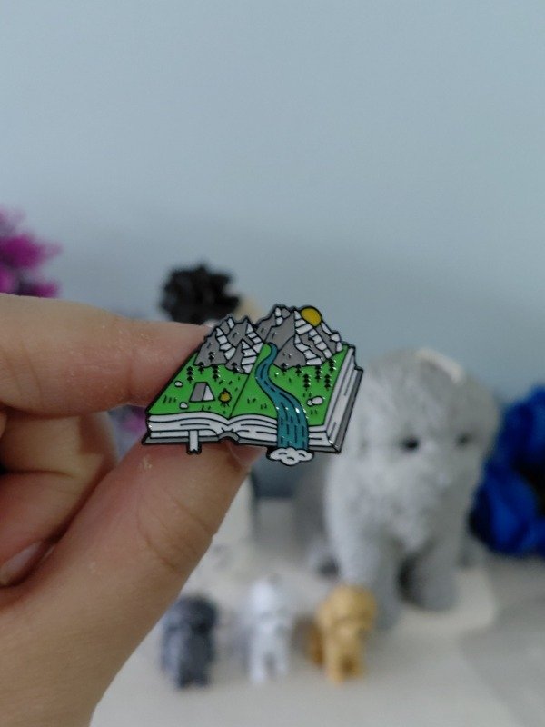 Producto - Pin metalizado - Paisaje #2674
