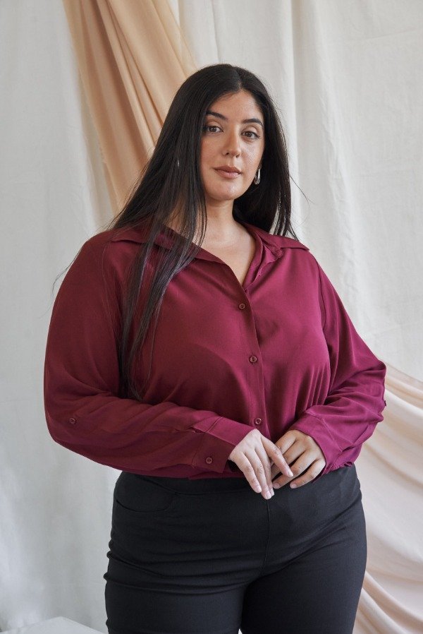 Producto - CAMISA CHERRY bordo