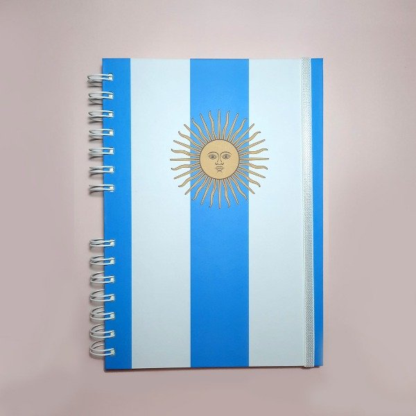 Producto - Cuaderno Argentina Bandera Vertical