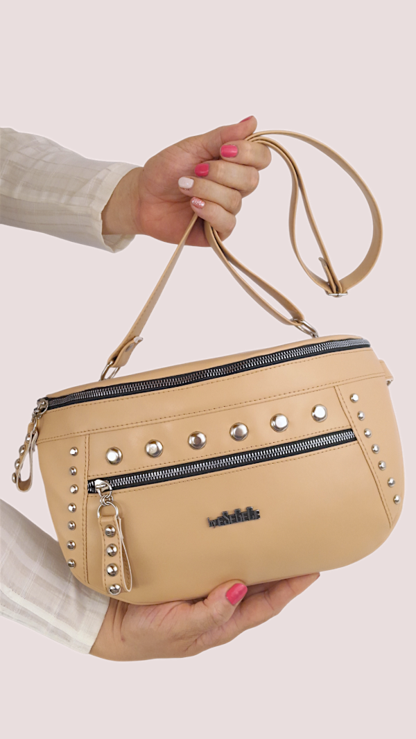 Producto - BANDOLERA - RIÑONERA LOLA POP NUDE