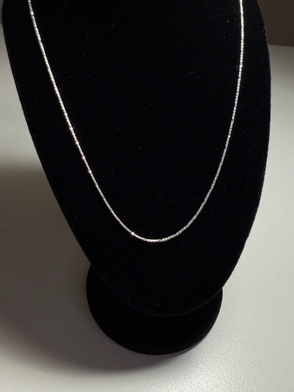 Producto - Cadena plata lisa brillosa - 3
