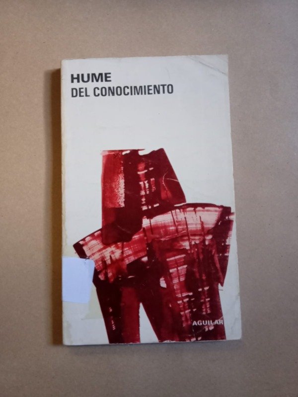 Producto - Del conocimiento - David Hume - Aguilar 1980