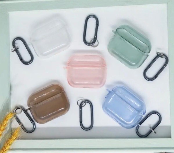 Producto - Case Clear Aipords (varios colores)