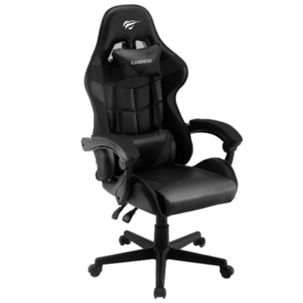 Producto - BUTACA GAMER HAVIT GC933 NEGRA RECLINABLE C/REPOSABRAZOS AJUSTABLES