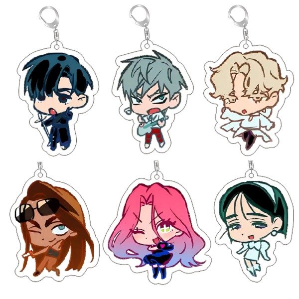 Producto - Alien Stage chibis keychains