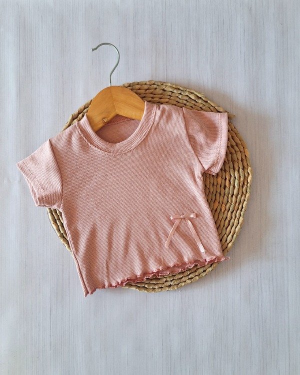 Producto - Remera Morley Algodón Rosa Viejo