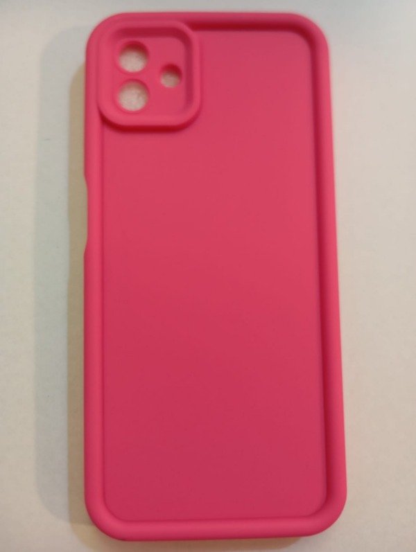 Producto - Funda Silicona Premium Fucsia para Samsung A04