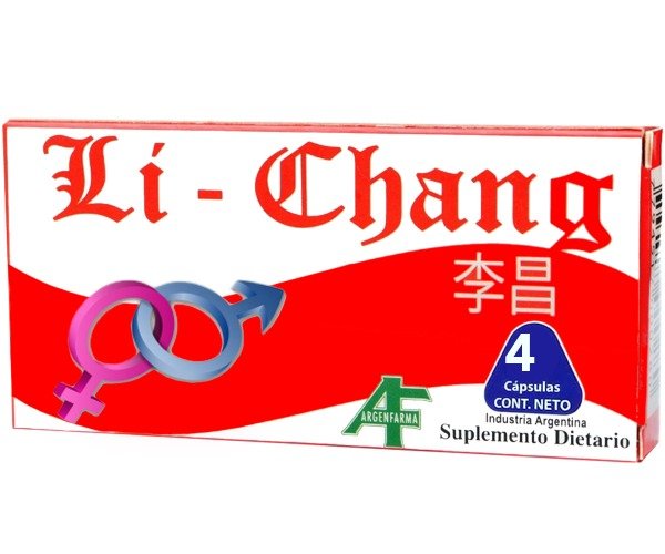 Producto - LI CHANG x 4 CAPSULAS