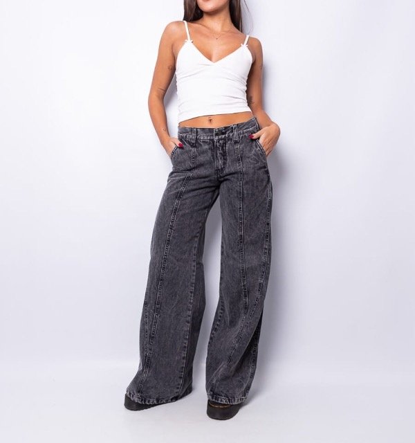 Producto - Wideleg rígido London gris