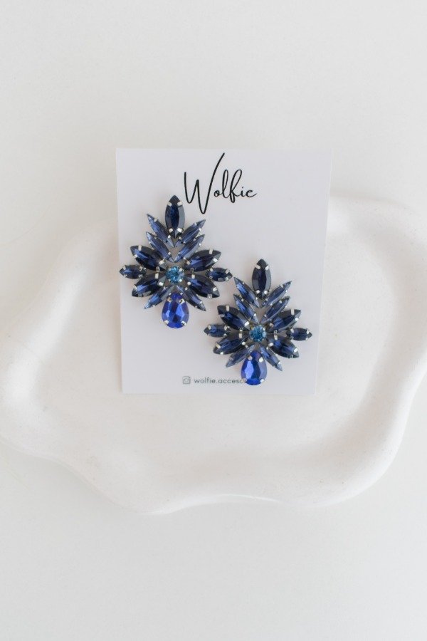 Producto - aro CHLOE . azul