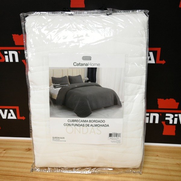 Producto - CUBRECAMA ONDAS C/FUNDA QUEEN