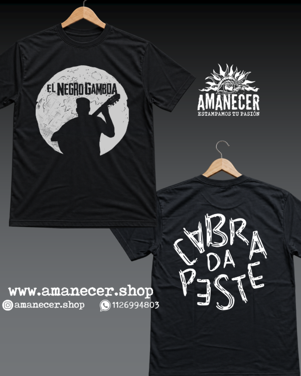 Producto - Remera Cabra Da Peste El Negro Gamboa - 0