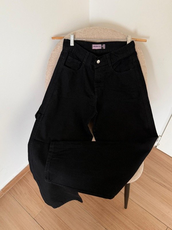 Producto - Baggy Carpintero Black (rígido/tiro alto)