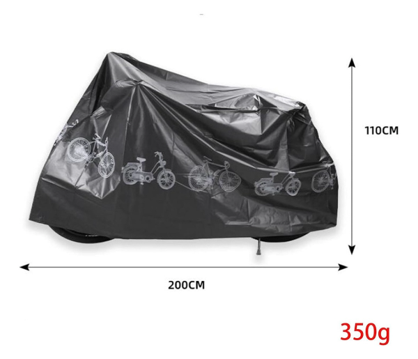 Producto - LIQUIDACION POR FALLA - FUNDA PARA BICICLETA TIENE ALGUNOS AGUJEROS CHICOS
