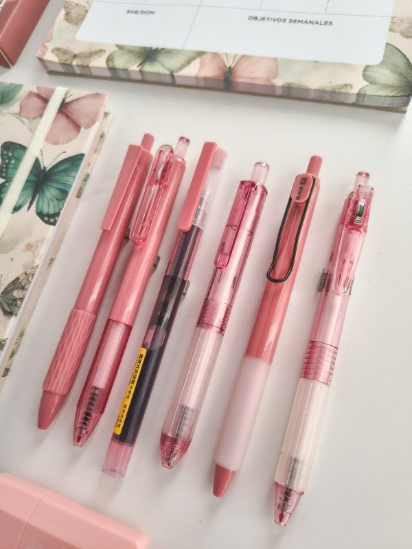Producto - Combo cuaderno + organizador semanal + accesorios - Bordó - 2