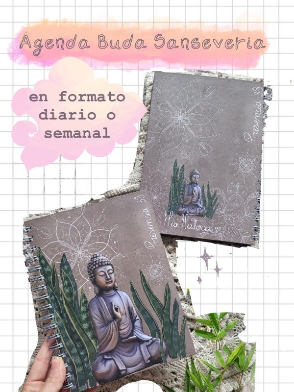 Producto - PRE-VENTA Agenda Buda Sanseveria