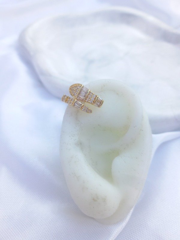 Producto - ear cuff snake dorado